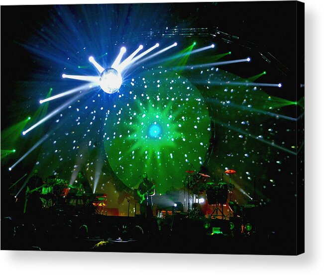 Pink Floyd Acrylic Print featuring the photograph Brit Floyd Space and Time World Tour 2015.6 by Tanya Filichkin