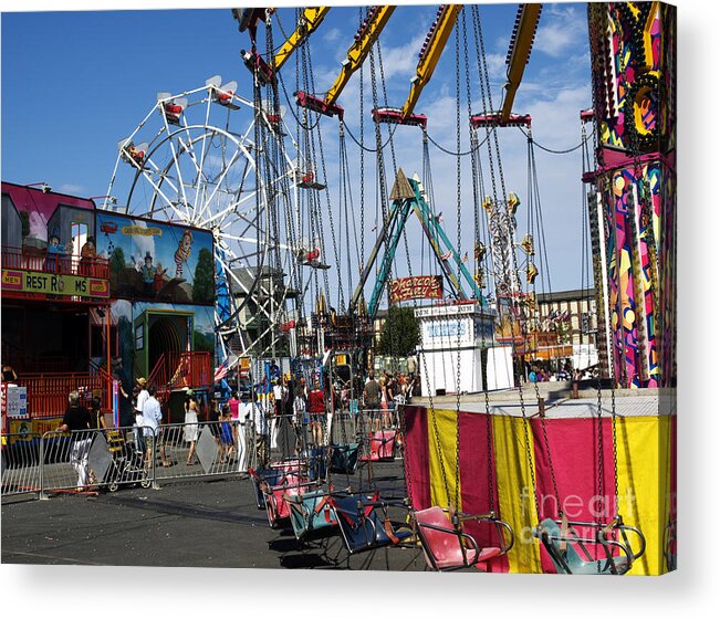 Carnival Acrylic Print featuring the photograph Carnival Starts Today by Mary Capriole