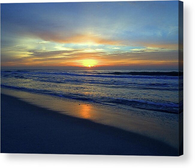 Seas Acrylic Print featuring the photograph Dawning I I by Newwwman