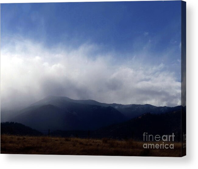 Why We Drive In Mexico Acrylic Print featuring the photograph Driving in Mexico by Rosanne Licciardi