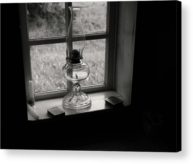 Window Acrylic Print featuring the photograph Games Under No Light by J C