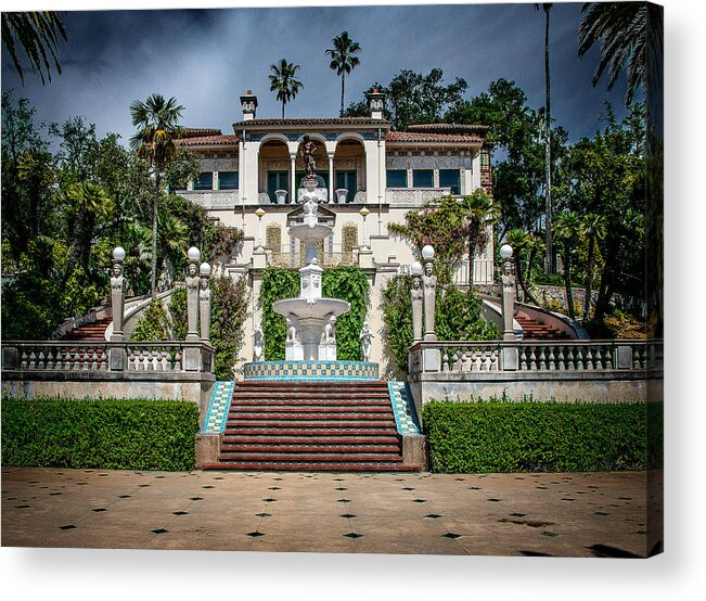 California Acrylic Print featuring the photograph Hearst Castle II by Patrick Boening