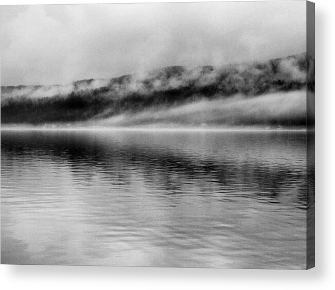 Keuka Lake Acrylic Print featuring the photograph Keuka Mists by Joshua House