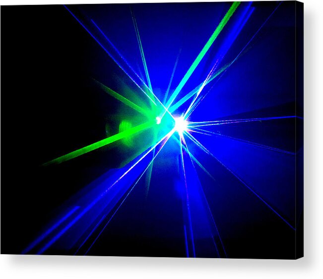 #abstracts #acrylic #artgallery # #artist #artnews # #artwork # #callforart #callforentries #colour #creative # #paint #painting #paintings #photograph #photography #photoshoot #photoshop #photoshopped Acrylic Print featuring the digital art Laserworld Part 58 by The Lovelock experience