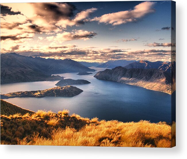New Zealand Acrylic Print featuring the photograph Magical New Zealand by Niels Nielsen