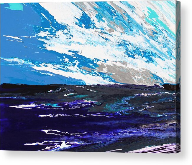 Fusionart Acrylic Print featuring the painting Mariner by Ralph White