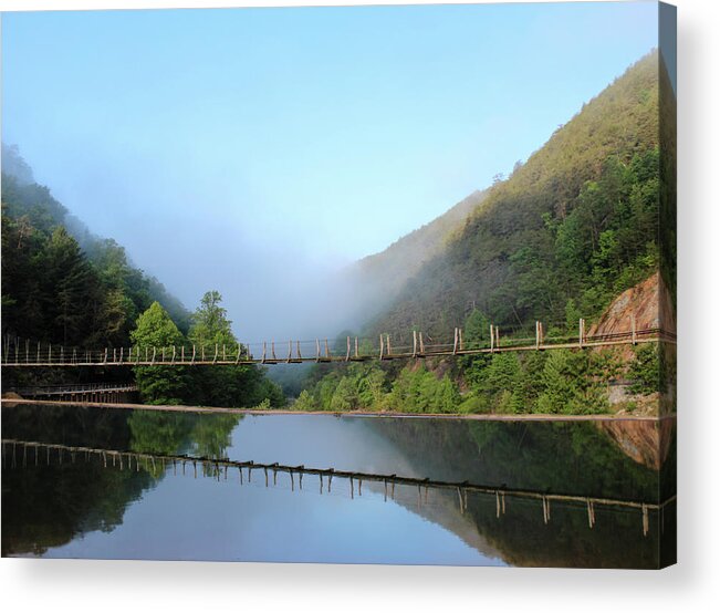 Bridge Acrylic Print featuring the photograph Ocoee Dam by Lorraine Baum