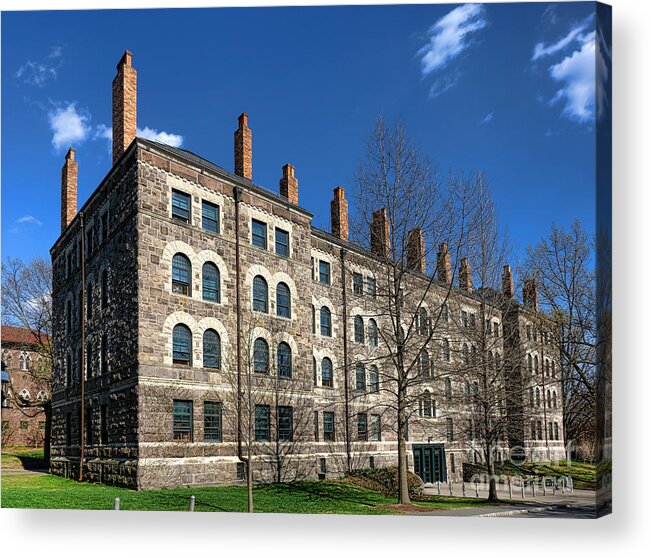 Princeton Acrylic Print featuring the photograph Princeton University Dod Hall by Olivier Le Queinec