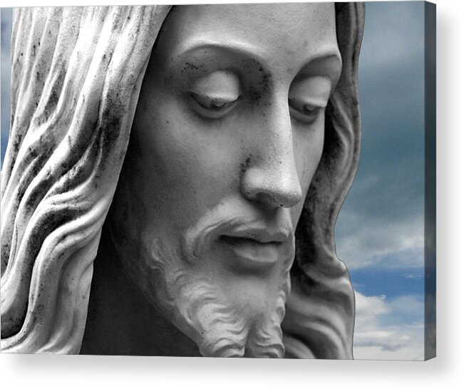 Jesus Acrylic Print featuring the photograph Quiet Time by Munir Alawi