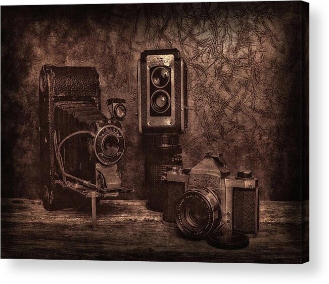 Photography Acrylic Print featuring the photograph Relics by Mark Fuller