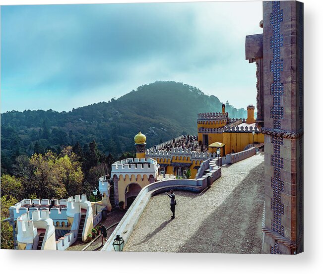 Portugal Acrylic Print featuring the photograph Sintra Views by Nisah Cheatham