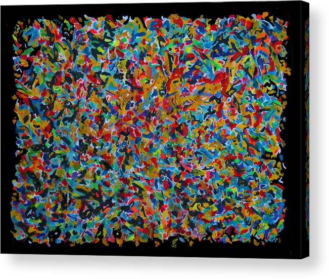 Abstract Acrylic Print featuring the photograph Sunday Afternoon by Mark Blauhoefer