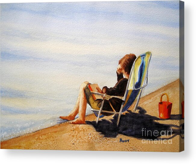 Water Acrylic Print featuring the painting The Good Life by Shirley Braithwaite Hunt