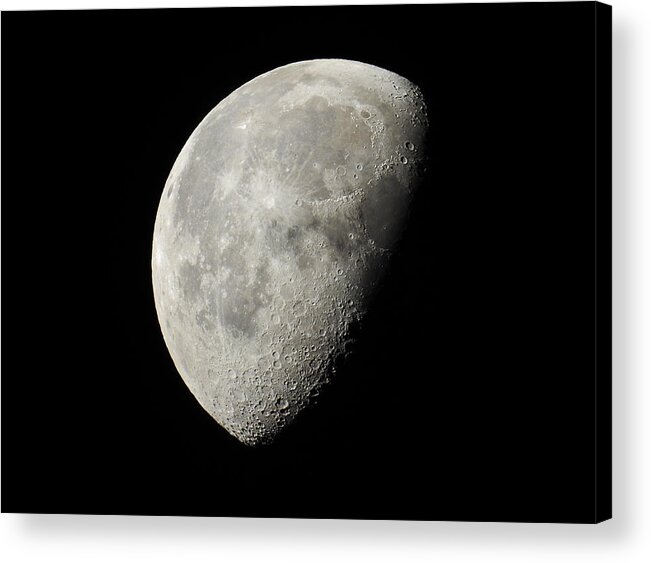Moon Acrylic Print featuring the photograph The moon by Tin Lung Chao
