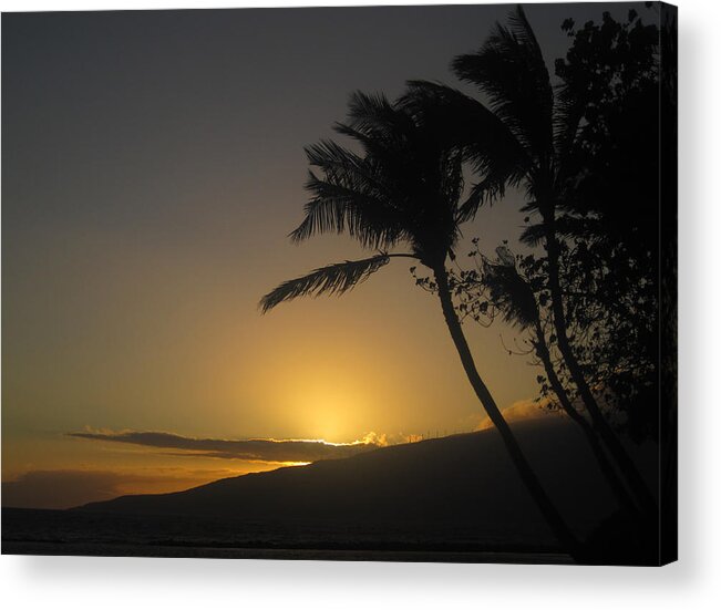 Sunset Acrylic Print featuring the photograph To Dream by Marilyn Wilson