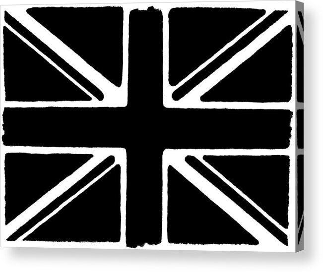 Flags Acrylic Print featuring the digital art Union Flag by Christopher Rowlands