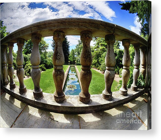 View Acrylic Print featuring the photograph View From The Summer Garden by Mark Miller