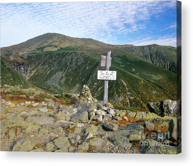 Alpine Zone Acrylic Print featuring the photograph Tuckerman Ravine - Mt. Washington by Erin Paul Donovan