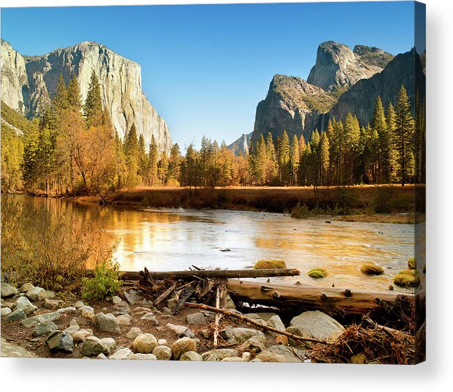 Scenics Acrylic Print featuring the photograph Yosemite National Park , California #2 by Pgiam