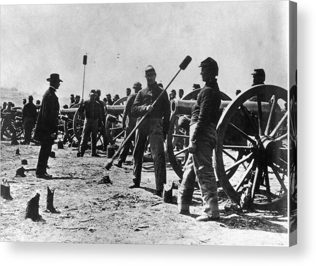 American Civil War Acrylic Print featuring the photograph American Civil War #3 by Fotosearch