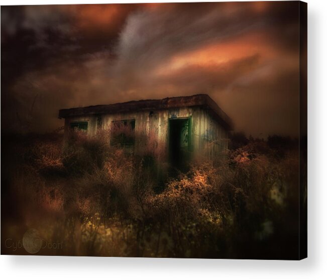  Acrylic Print featuring the photograph Abandoned by Cybele Moon