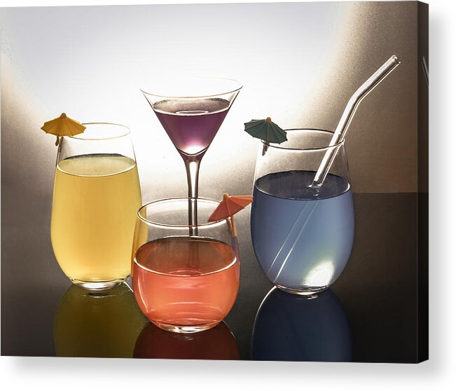 Drink Acrylic Print featuring the photograph Dream Colors by Betty Liu