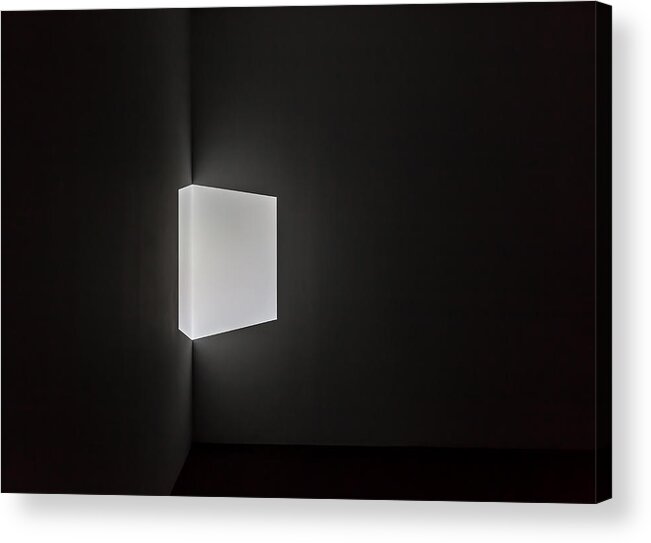 Rectangle Acrylic Print featuring the photograph Floating Rectangle by Tomer Eliash