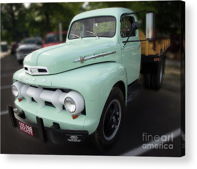 Truck Acrylic Print featuring the photograph Ford F5 by Mike Eingle