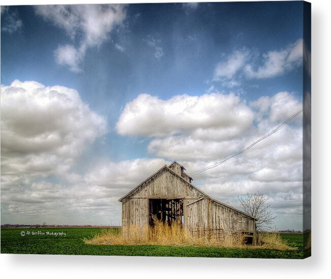 Barns Acrylic Print featuring the photograph Grant County, Barn by Al Griffin