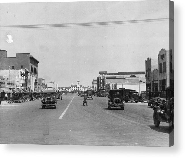 California Acrylic Print featuring the photograph Hollywood by General Photographic Agency