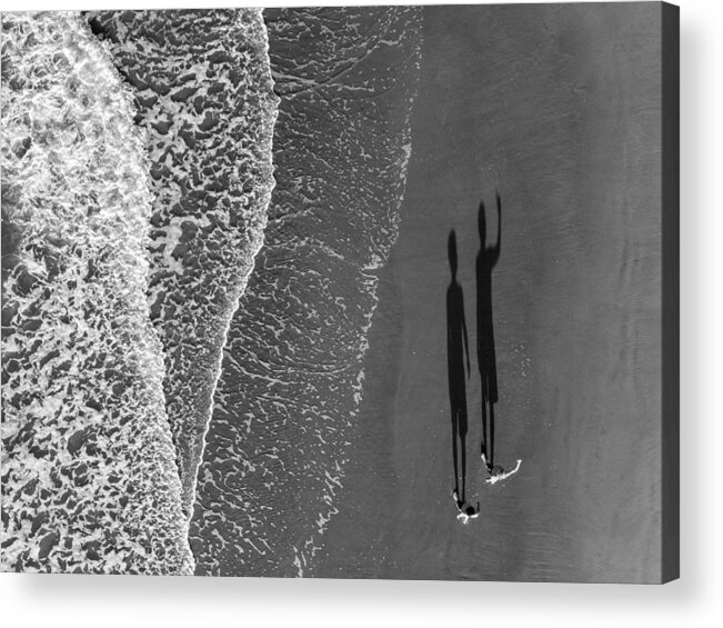 Drone Acrylic Print featuring the photograph II by Ivano Cheli