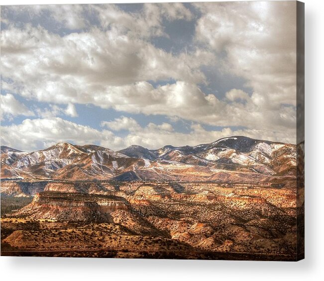 Tranquility Acrylic Print featuring the photograph Los Alamos From Buckman Mesa by Rovingmagpie@flickr.com