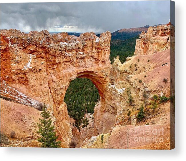 Photography Acrylic Print featuring the photograph Natural Bridge by Sean Griffin