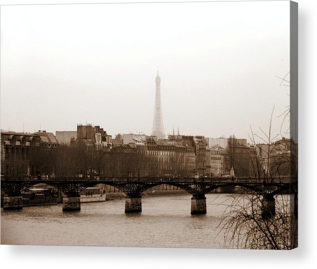 Ile-de-france Acrylic Print featuring the photograph Paris View by J.castro