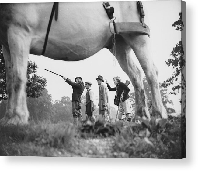 Recreational Pursuit Acrylic Print featuring the photograph Shooting Party by Reg Speller