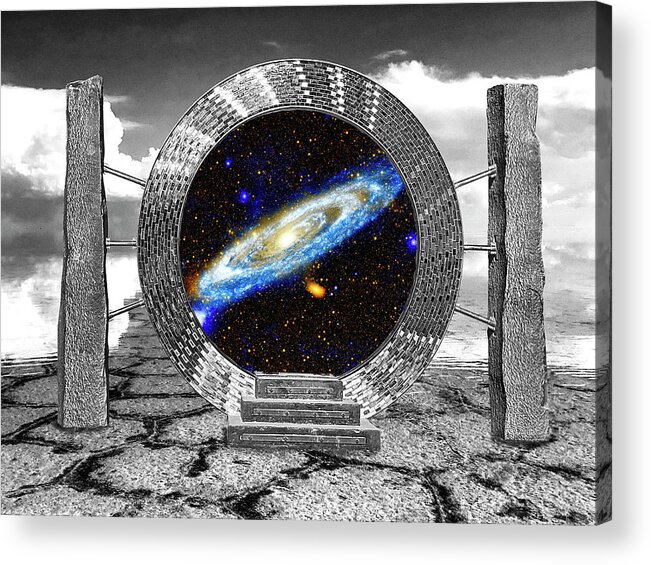 Stargate Acrylic Print featuring the photograph Stargate by Dominic Piperata