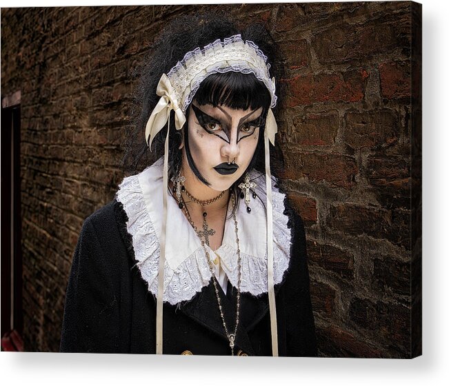 Goth
Gothic
Strange Acrylic Print featuring the photograph The Dividing Wall by Daniel Springgay