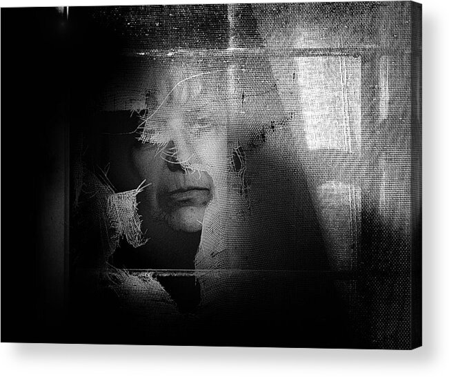 Melancholy Acrylic Print featuring the photograph Waiting For Who Don't Return by Claudio Moretti