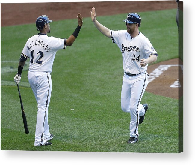 People Acrylic Print featuring the photograph Adam Lind by Mike Mcginnis