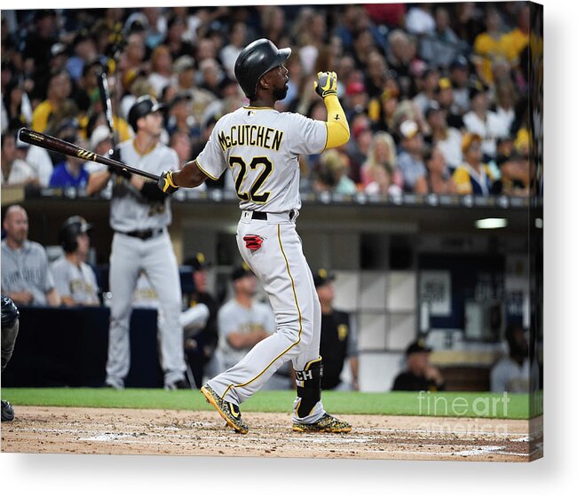 People Acrylic Print featuring the photograph Andrew Mccutchen by Denis Poroy