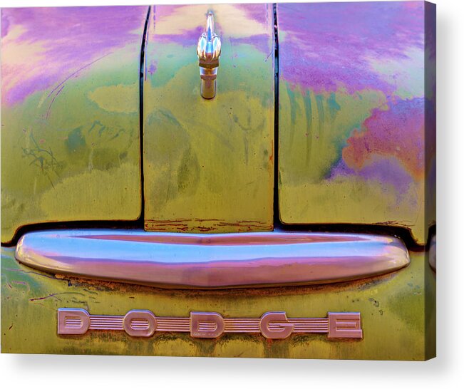Cow Canyon Acrylic Print featuring the photograph January 2019 Colorful Decay by Alain Zarinelli