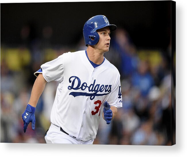 People Acrylic Print featuring the photograph Joc Pederson by Harry How