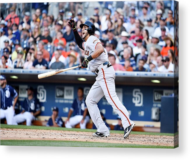 Ninth Inning Acrylic Print featuring the photograph Mike Morse by Denis Poroy