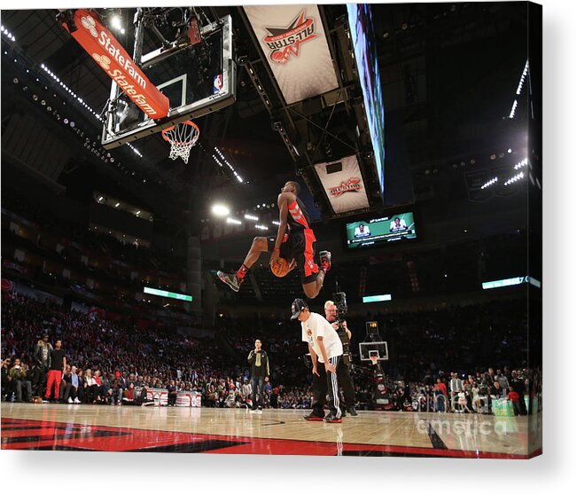Terrence Ross Acrylic Print featuring the photograph Terrence Ross by Nathaniel S. Butler