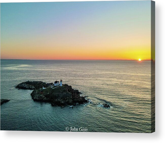  Acrylic Print featuring the photograph Nubble #14 by John Gisis