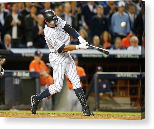 Playoffs Acrylic Print featuring the photograph Alex Rodriguez by Jim Mcisaac