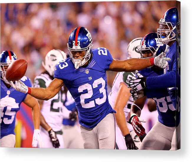 New York Jets Acrylic Print featuring the photograph New York Jets v New York Giants #2 by Elsa
