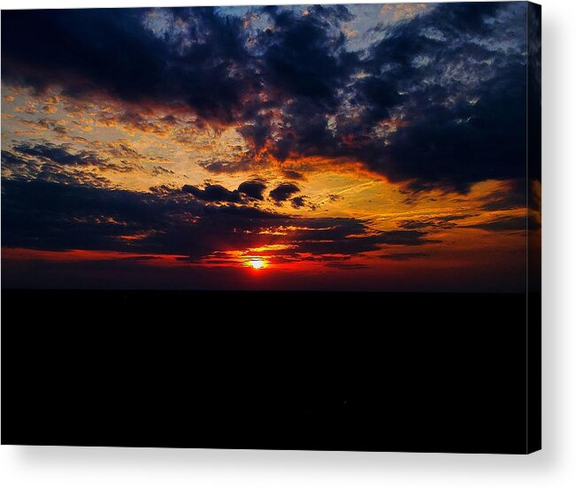  Acrylic Print featuring the photograph Sunset #2 by Stephen Dorton