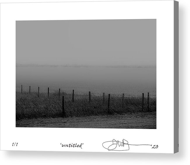 Signed Limited Edition Of 10 Acrylic Print featuring the digital art 26 by Jerald Blackstock