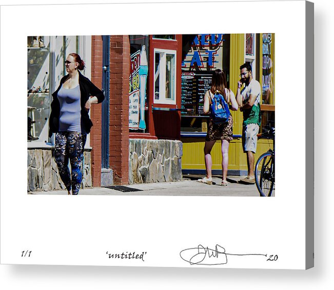 Signed Limited Edition Of 10 Acrylic Print featuring the digital art 28 by Jerald Blackstock